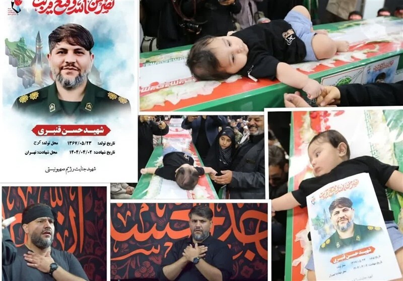 تشییع پیکر ۴ شهید جنایت اسرائیل در مشهد تشییع پیکر ۴ شهید جنایت اسرائیل در مشهد