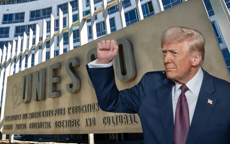 تصمیم جنجالی ترامپ برای خروج از یونسکو تصمیم جنجالی ترامپ برای خروج از یونسکو