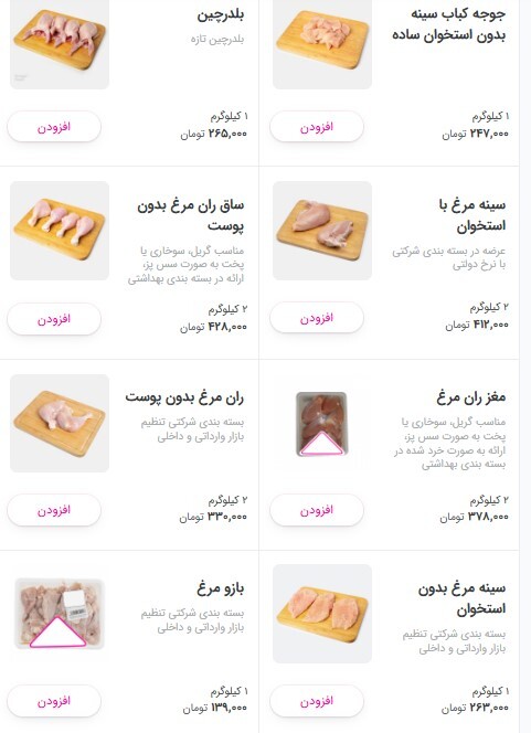 گرانی در بازار میوه و ترهبار؛ ۲ کیلو مرغ ۴۱۲ هزار تومان +عکس گرانی در بازار میوه و ترهبار؛ ۲ کیلو مرغ ۴۱۲ هزار تومان +عکس