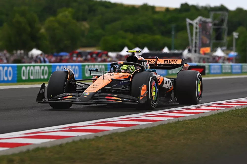 گرندپری مجارستان؛ برتری نوریس و روز بد لکلرک