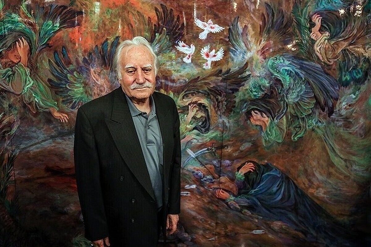 مرحوم فرشچیان رنگ و نقش را در خدمت معنا گرفت مرحوم فرشچیان رنگ و نقش را در خدمت معنا گرفت