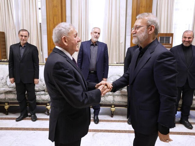 در دیدار لاریجانی با رئیسجمهور عراق چه گذشت؟ در دیدار لاریجانی با رئیسجمهور عراق چه گذشت؟