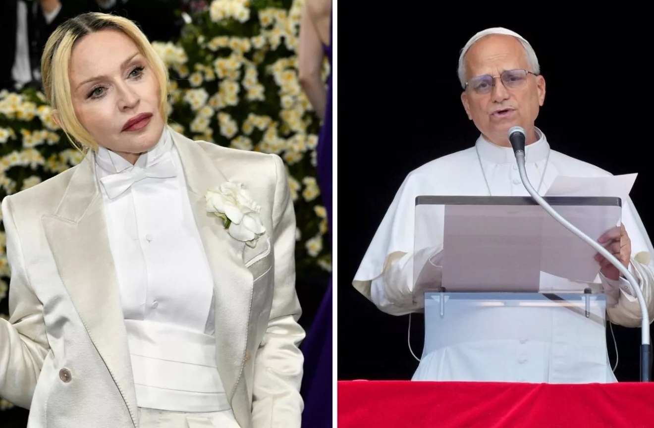 درخواست «مدونا» از پاپ برای پایان جنگ غزه؛ نور به جمع کودکان بیاورید