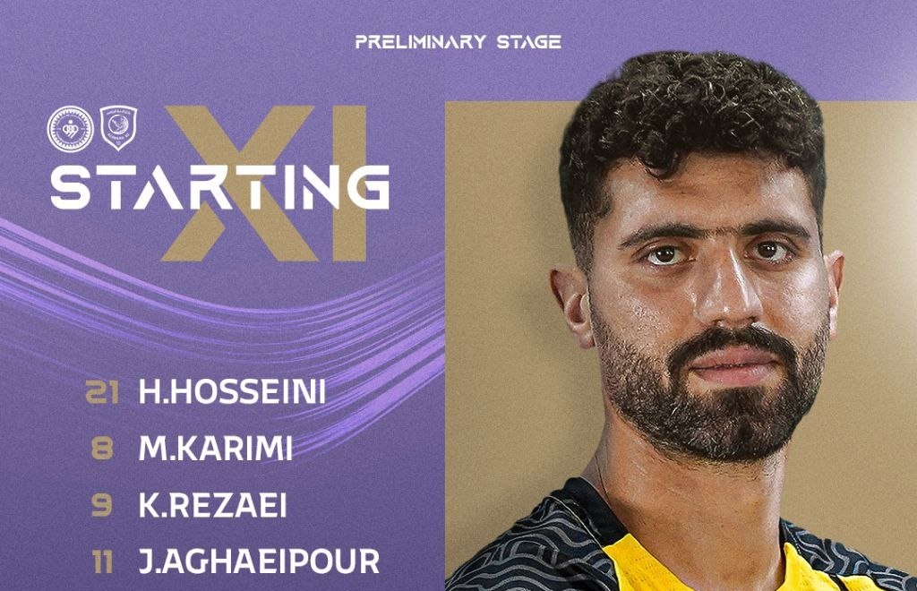 ترکیب سپاهان برابر الدحیل مشخص شد ترکیب سپاهان برابر الدحیل مشخص شد