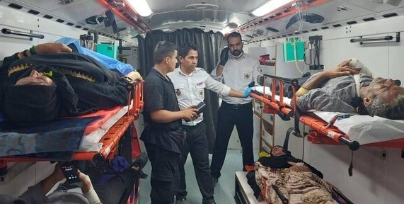 برخورد اتوبوس زائران در محور بصره – شلمچه؛ ۴ کشته و ۵۷ مصدوم +ویدیو