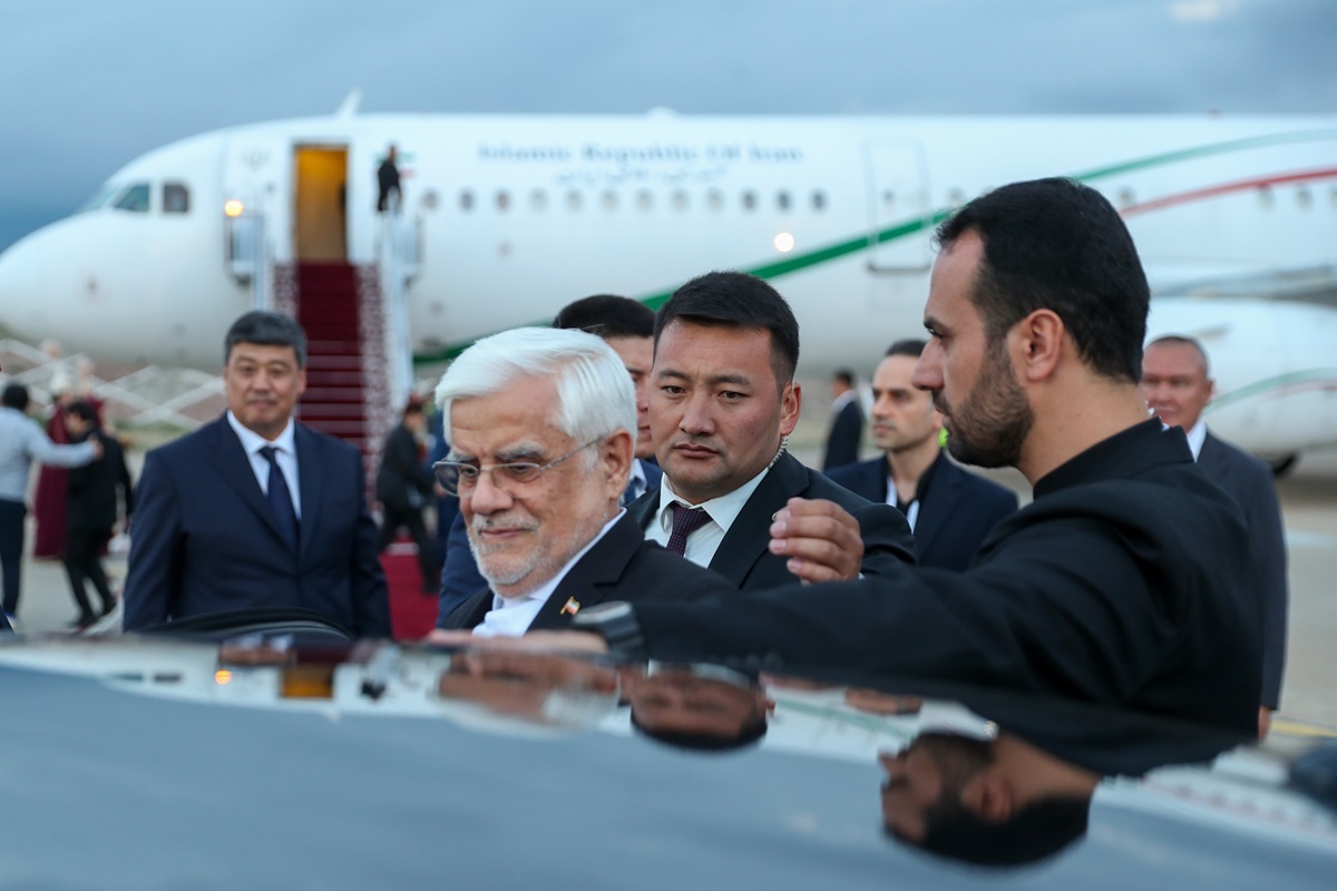 عارف وارد قرقیزستان شد +تصاویر عارف وارد قرقیزستان شد +تصاویر