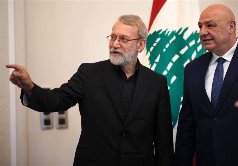 لاریجانی: دخالتی در امور داخلی لبنان نمی‌کنیم/ عون: ایران باید دوست همه باشد، نه فقط یک گروه خاص