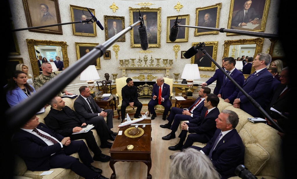 ترامپ در دیدار با زلنسکی؛ جهان از این جنگ خسته شده است