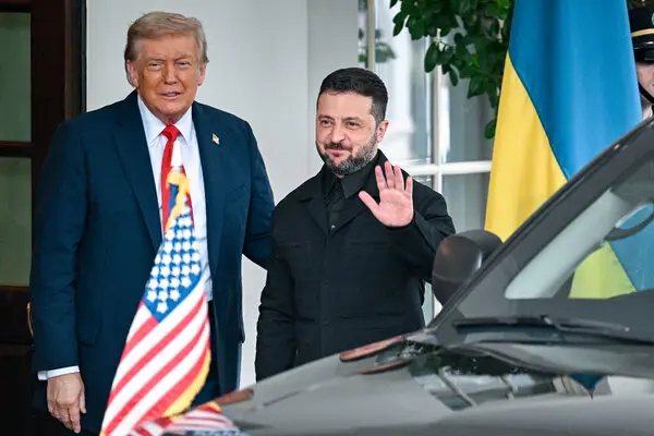 زلنسکی در کاخ سفید زمان خرید