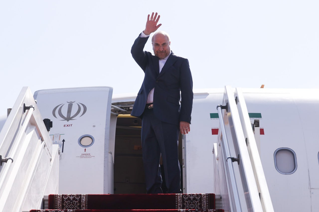 قالیباف تهران را به مقصد ژنو ترک کرد