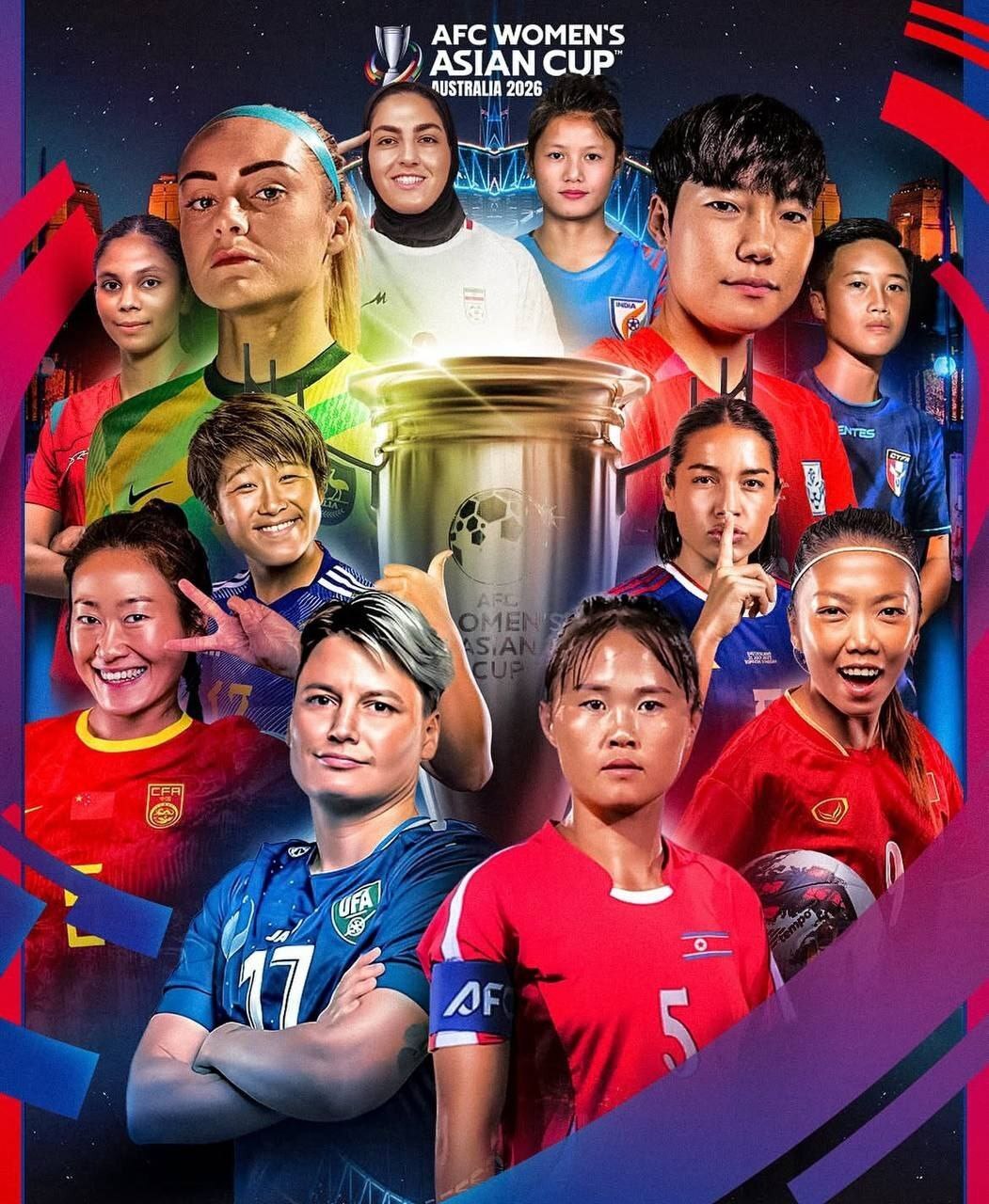 قرعه دشوار برای زنان ایران؛ رقابت با استرالیا و کره قرعه دشوار برای زنان ایران؛ رقابت با استرالیا و کره