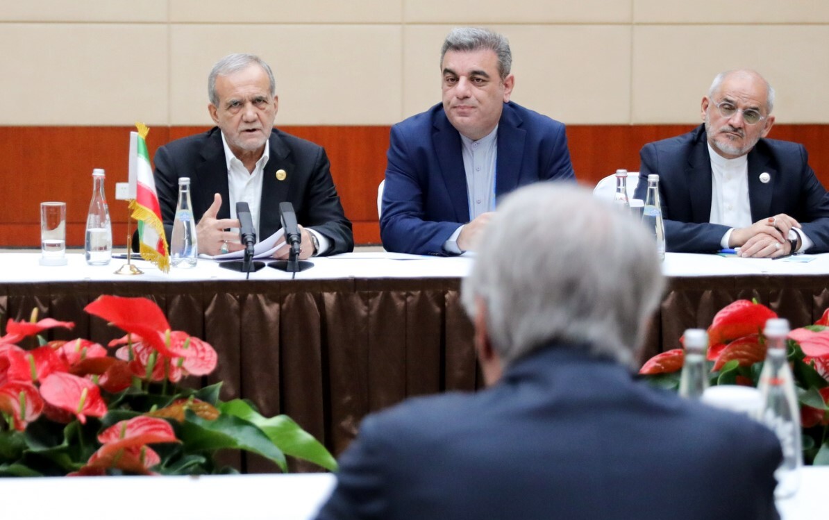 در دیدار پزشکیان و دبیرکل سازمان ملل چه گذشت؟ در دیدار پزشکیان و دبیرکل سازمان ملل چه گذشت؟