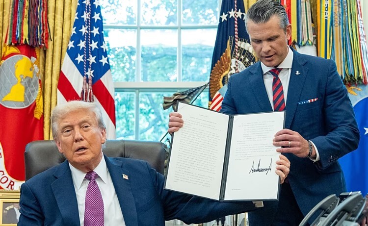 وزارت دفاع آمریکا «جنگی» شد