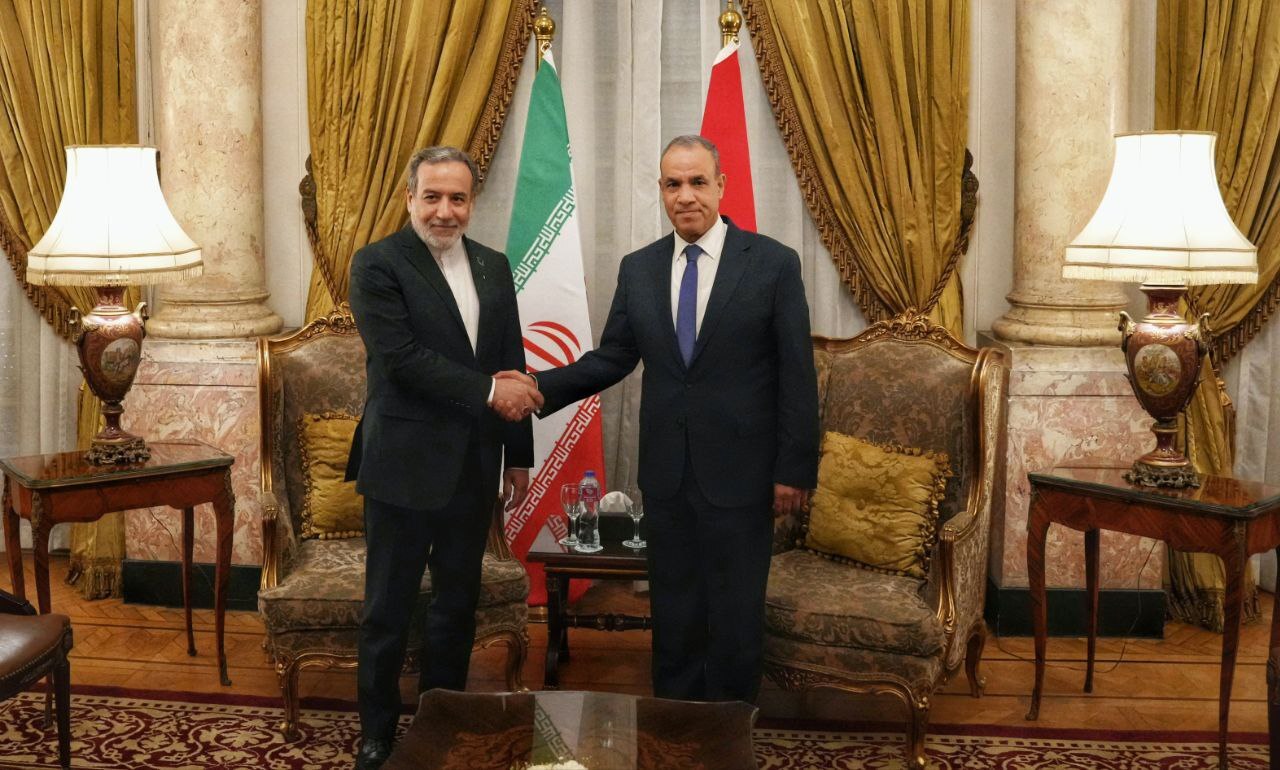 دیدار عراقچی با همتای مصری دیدار عراقچی با همتای مصری