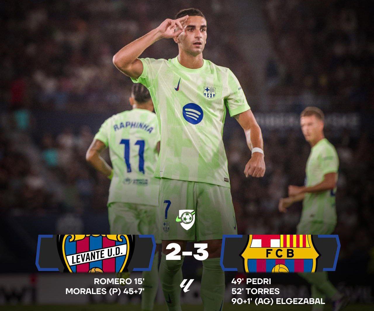 بازگشت دیدنی بارسای فلیک در سیوداد