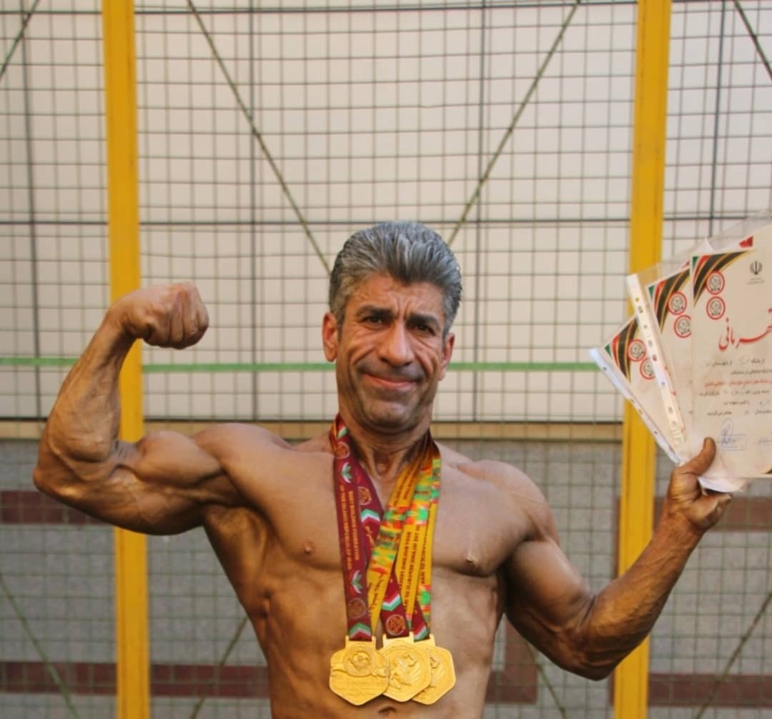 غوغای امید محبی شکوه در مسابقات پرورش اندام خوزستان/همه طلا‌ها درو شد