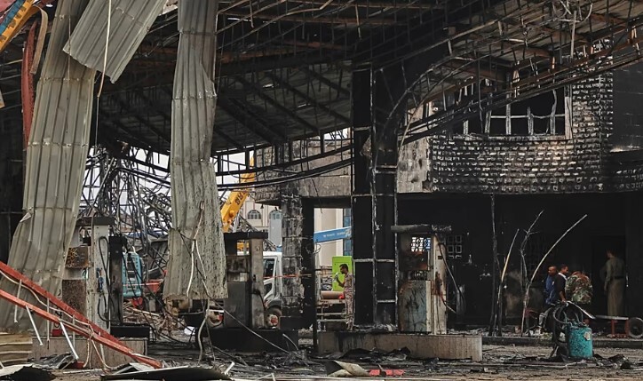 حملات هوایی مرگبار اسرائیل به صنعا حملات هوایی مرگبار اسرائیل به صنعا