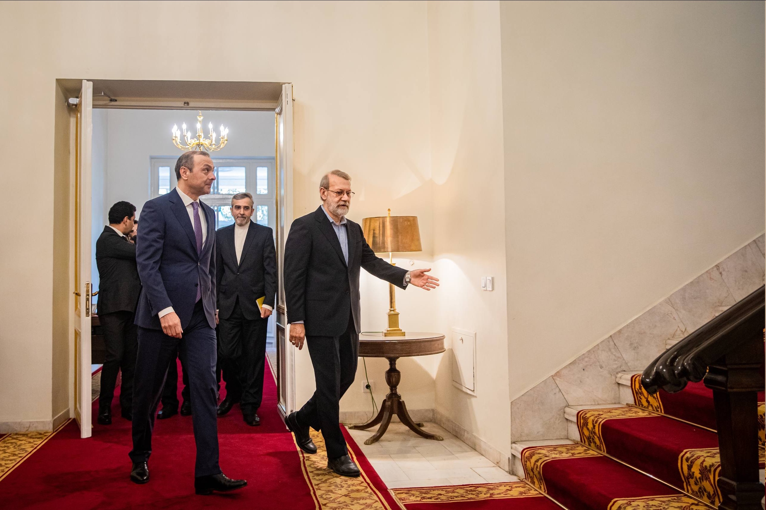 لاریجانی: ایران با تغییر ژئوپولیتیک منطقه مخالف است لاریجانی: ایران با تغییر ژئوپولیتیک منطقه مخالف است