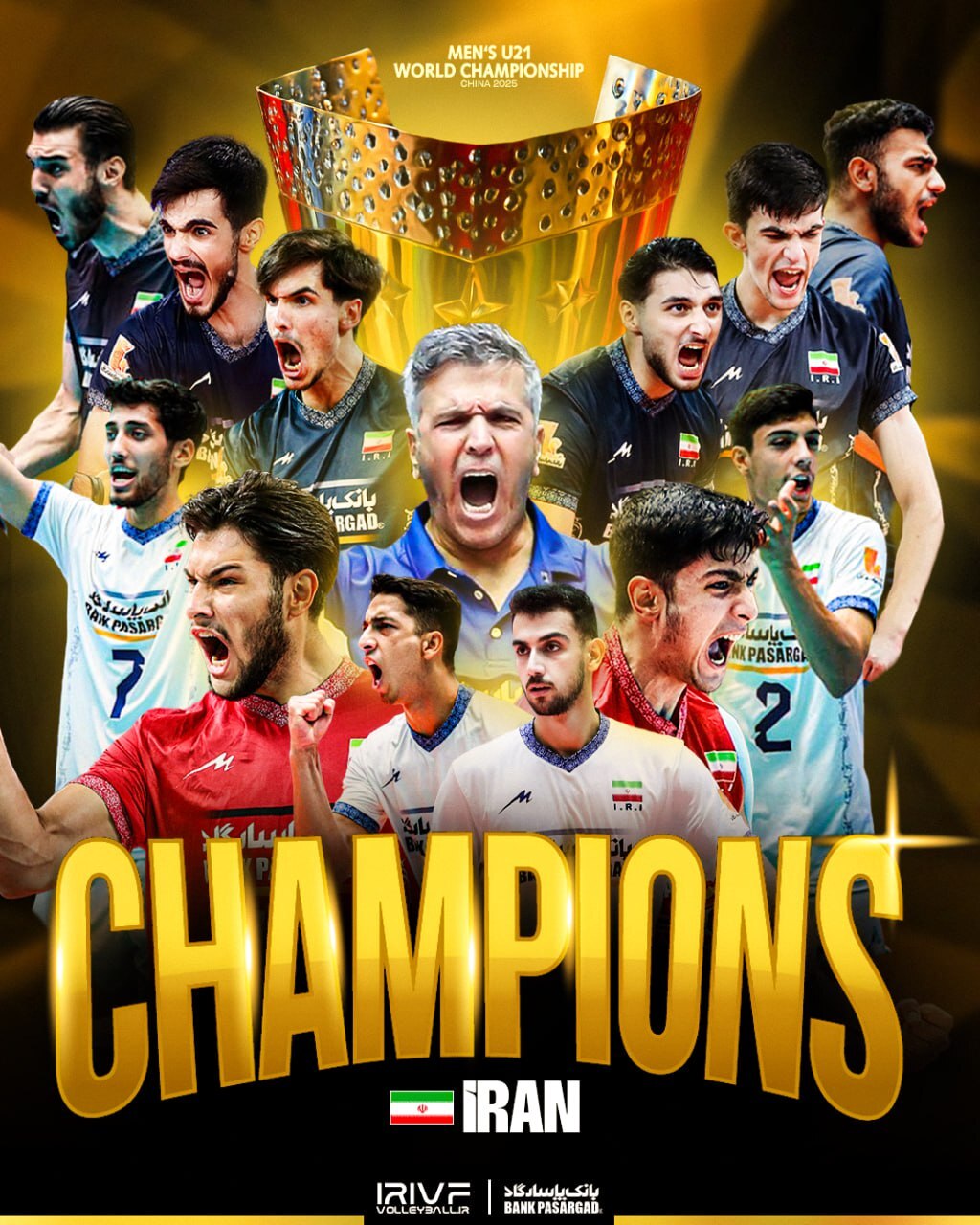 ایران ۳ - ۱ ایتالیا؛ جوانان دوباره طلایی شدند +ویدیو