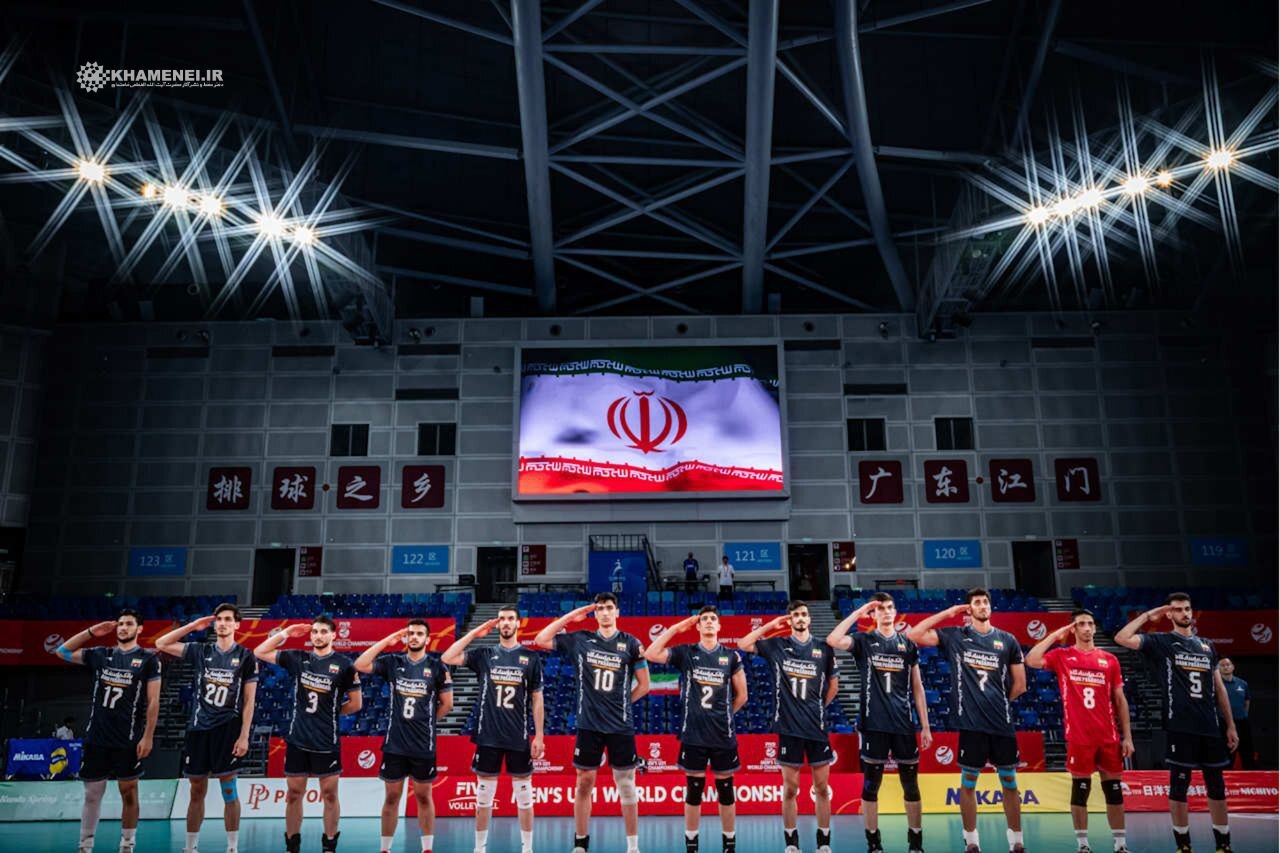 پیام رهبر انقلاب در پی قهرمانی تیم ملی والیبال جوانان پیام رهبر انقلاب در پی قهرمانی تیم ملی والیبال جوانان