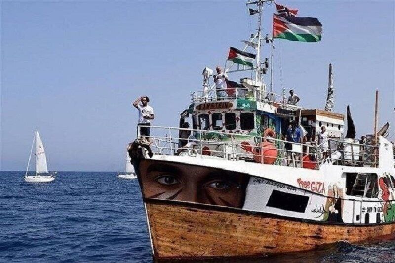 حمله اسرائیل به کاروان الصمود مغایر با کنوانسیون ژنو است