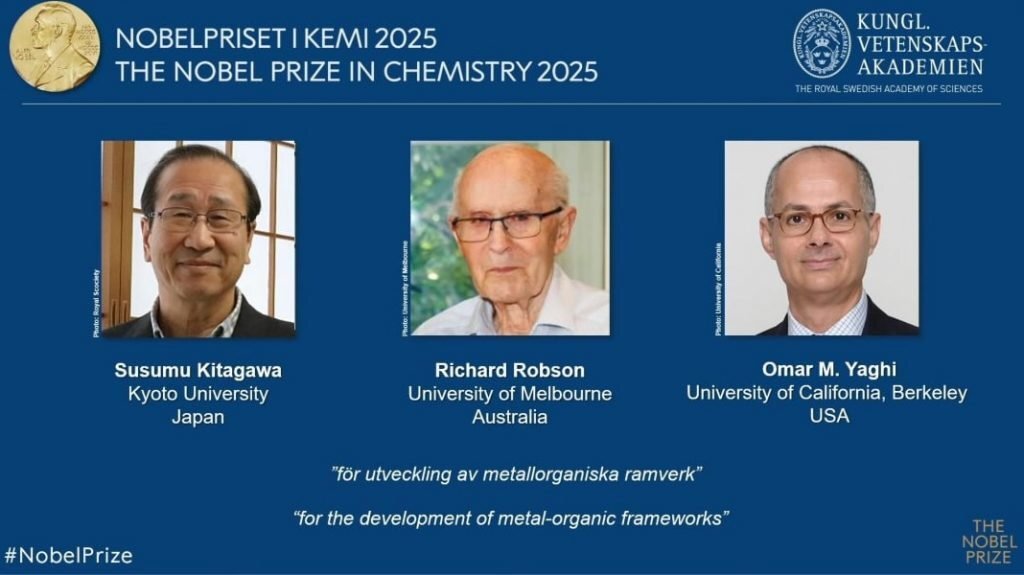 جایزه نوبل شیمی به توسعهدهندگان معماری مولکولی نوین اهدا شد جایزه نوبل شیمی به توسعهدهندگان معماری مولکولی نوین اهدا شد