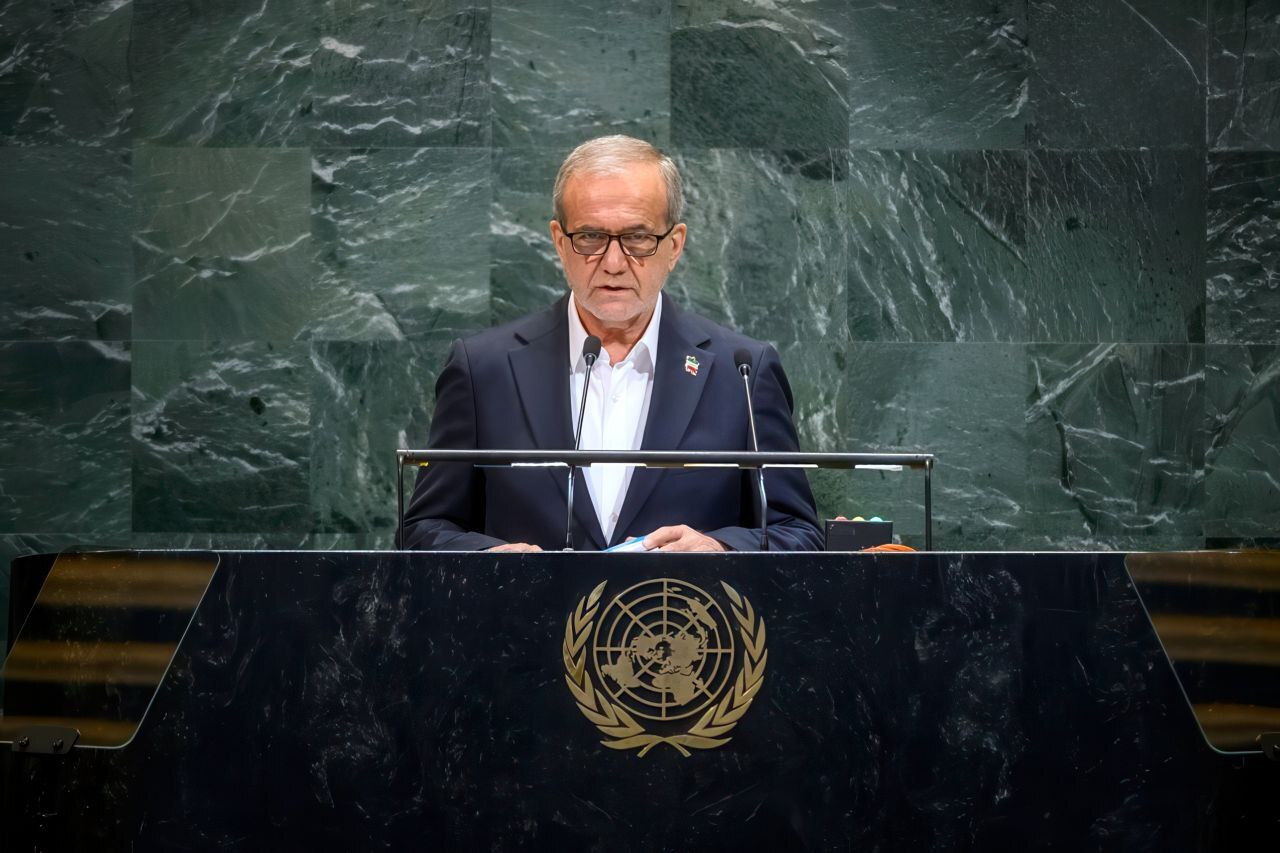 سخنرانی پزشکیان در سازمان ملل/ دیدار رئیس‌جمهور با مکرون +ویدیو