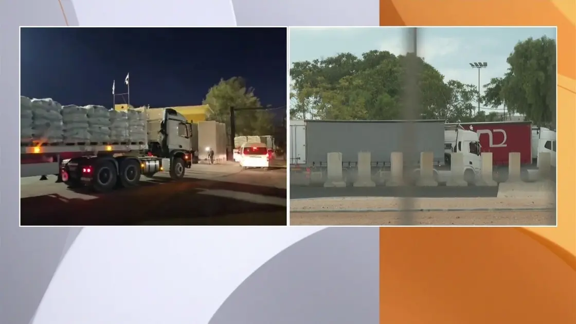 ورود کمکهای بشردوستانه به غزه از گذرگاه رفح ورود کمکهای بشردوستانه به غزه از گذرگاه رفح