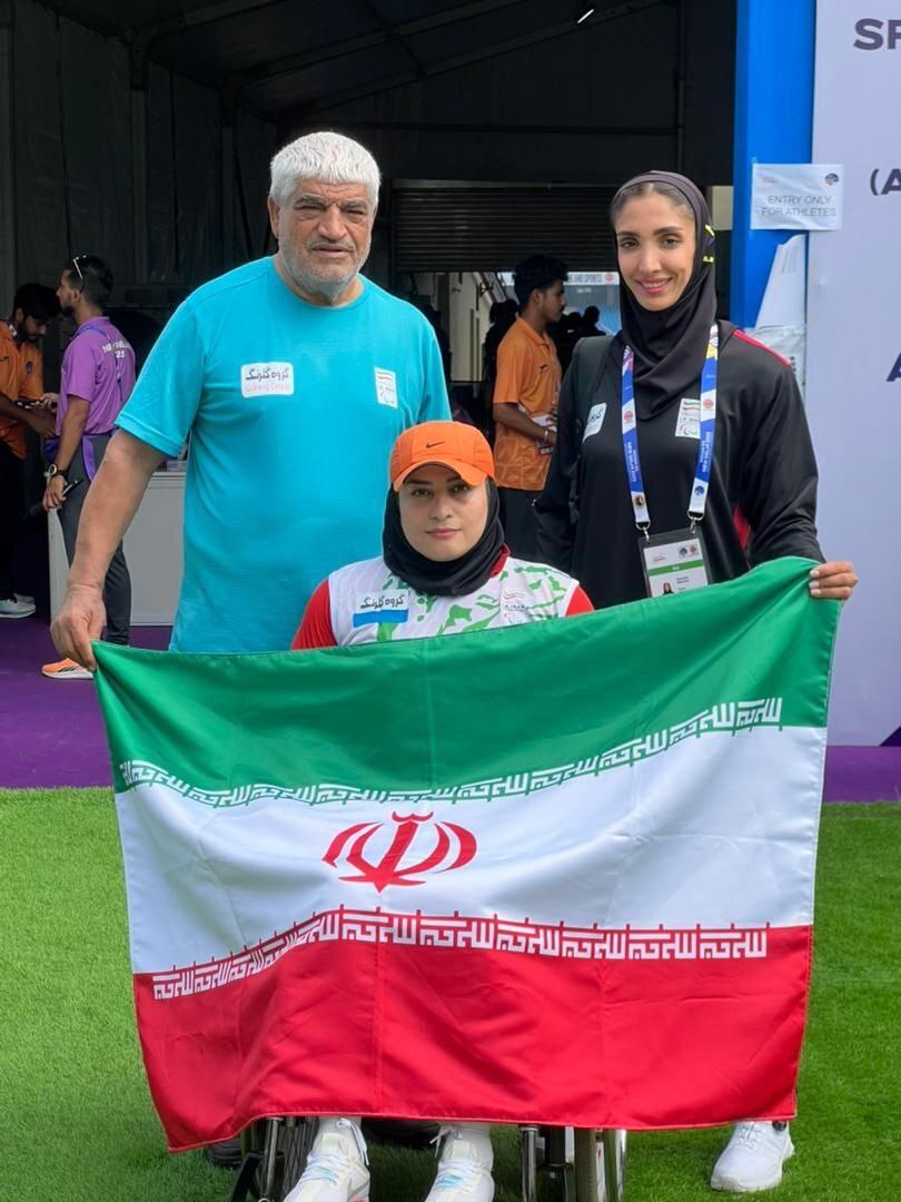 پارادوومیدانی قهرمانی جهان؛ الهام صالحی دومین طلایی ایران شد پارادوومیدانی قهرمانی جهان؛ الهام صالحی دومین طلایی ایران شد