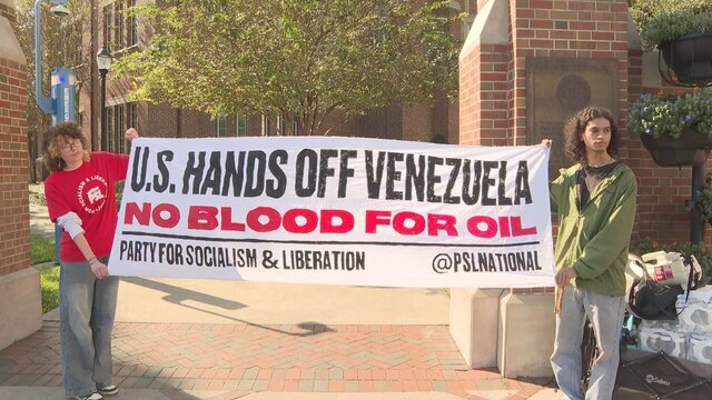 تظاهرات علیه جنگطلبی ترامپ در آمریکا تظاهرات علیه جنگطلبی ترامپ در آمریکا