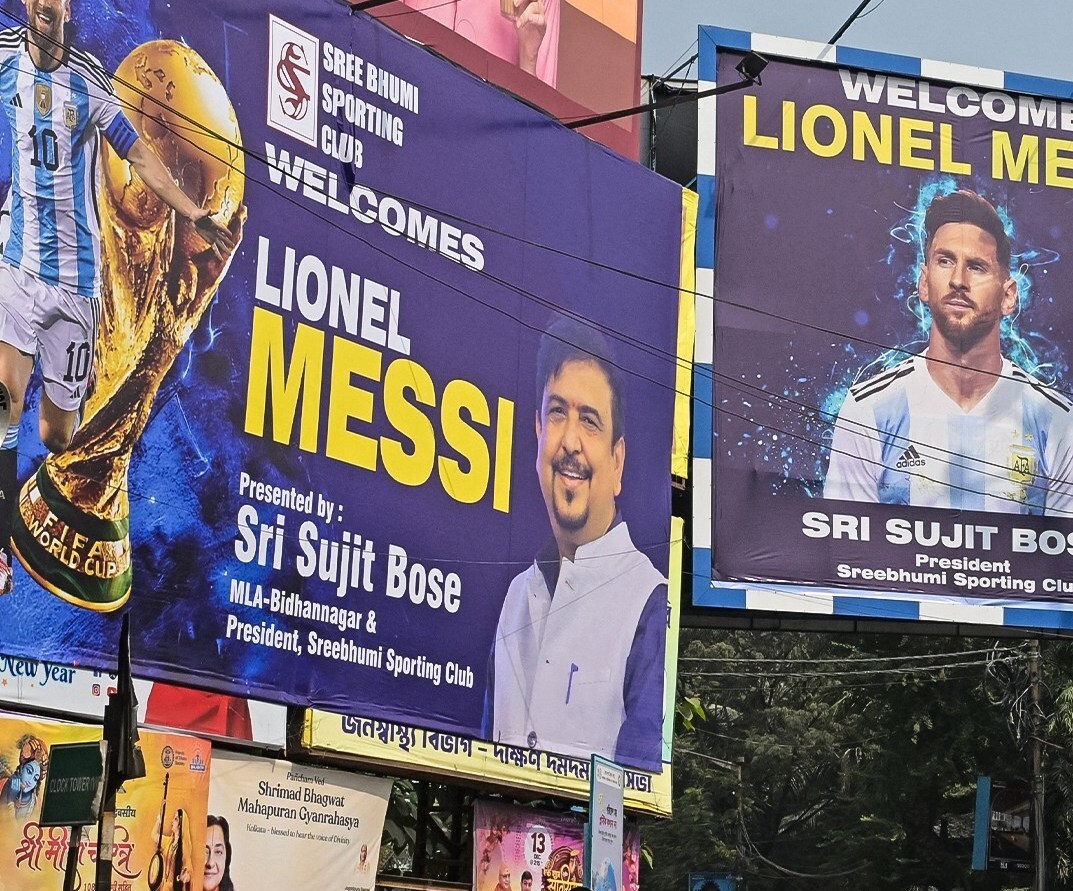 هرج و مرج در هند به خاطر «مسی» +عکس