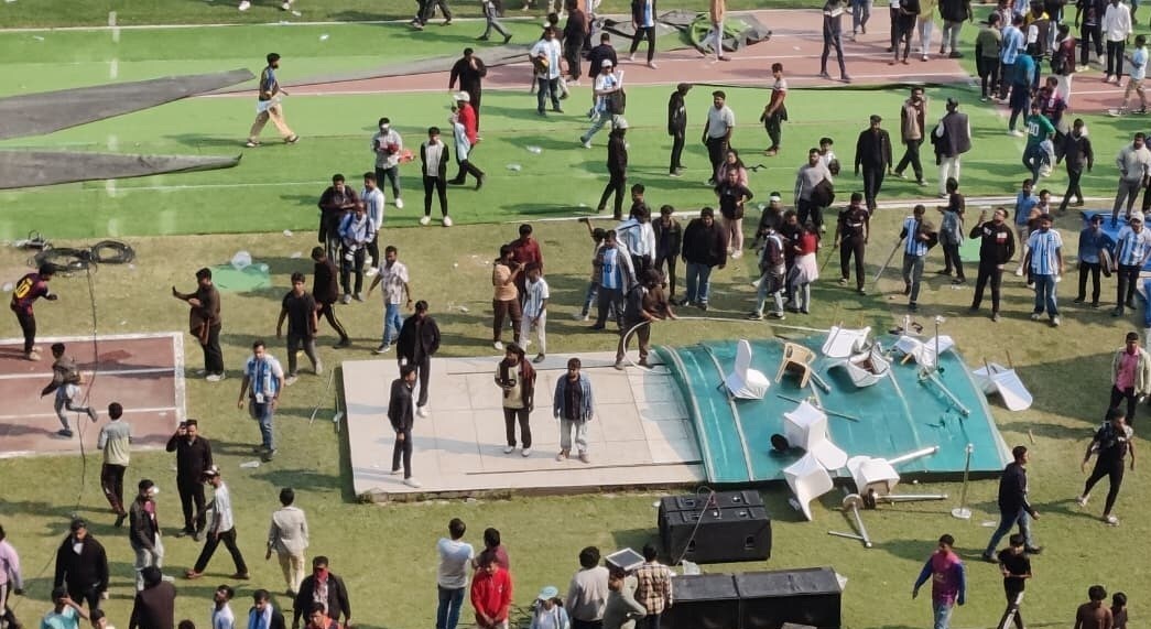 هرج و مرج در هند به خاطر «مسی» +عکس