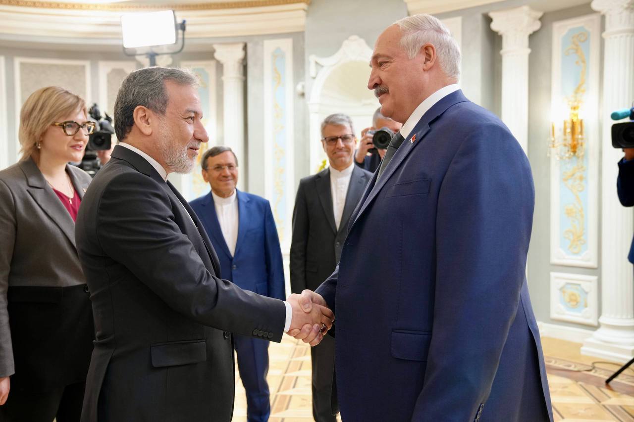 دیدار عراقچی با رئیس‌جمهور و وزیر خارجه بلاروس