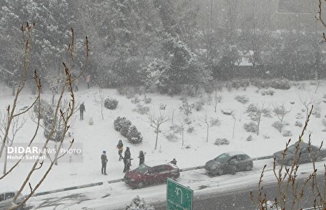 بارش گسترده برف و باران/ هشدار کاهش ۱۵ درجه‌ای دما