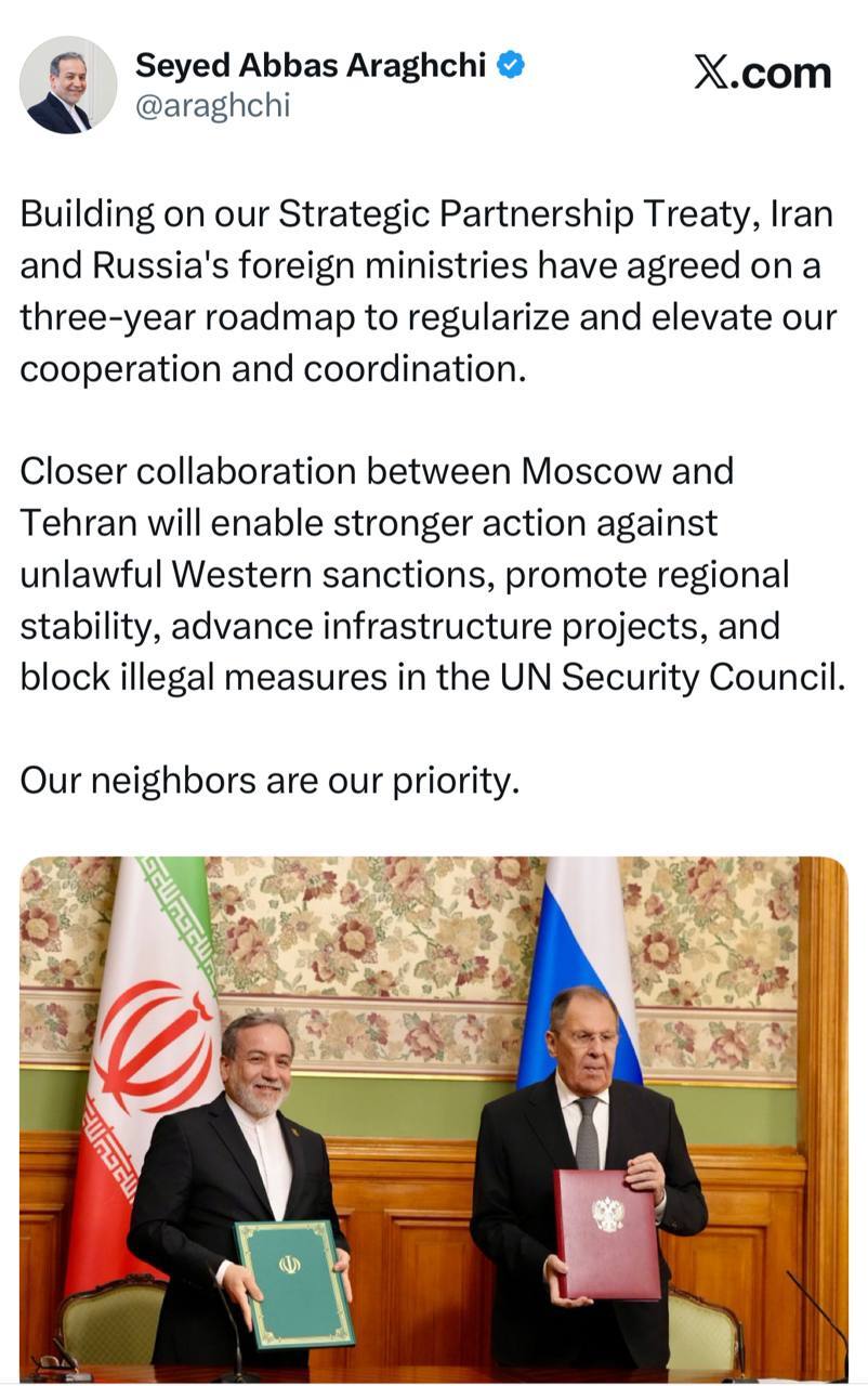 همکاری نزدیکتر مسکو و تهران علیه تحریمهای غرب همکاری نزدیکتر مسکو و تهران علیه تحریمهای غرب