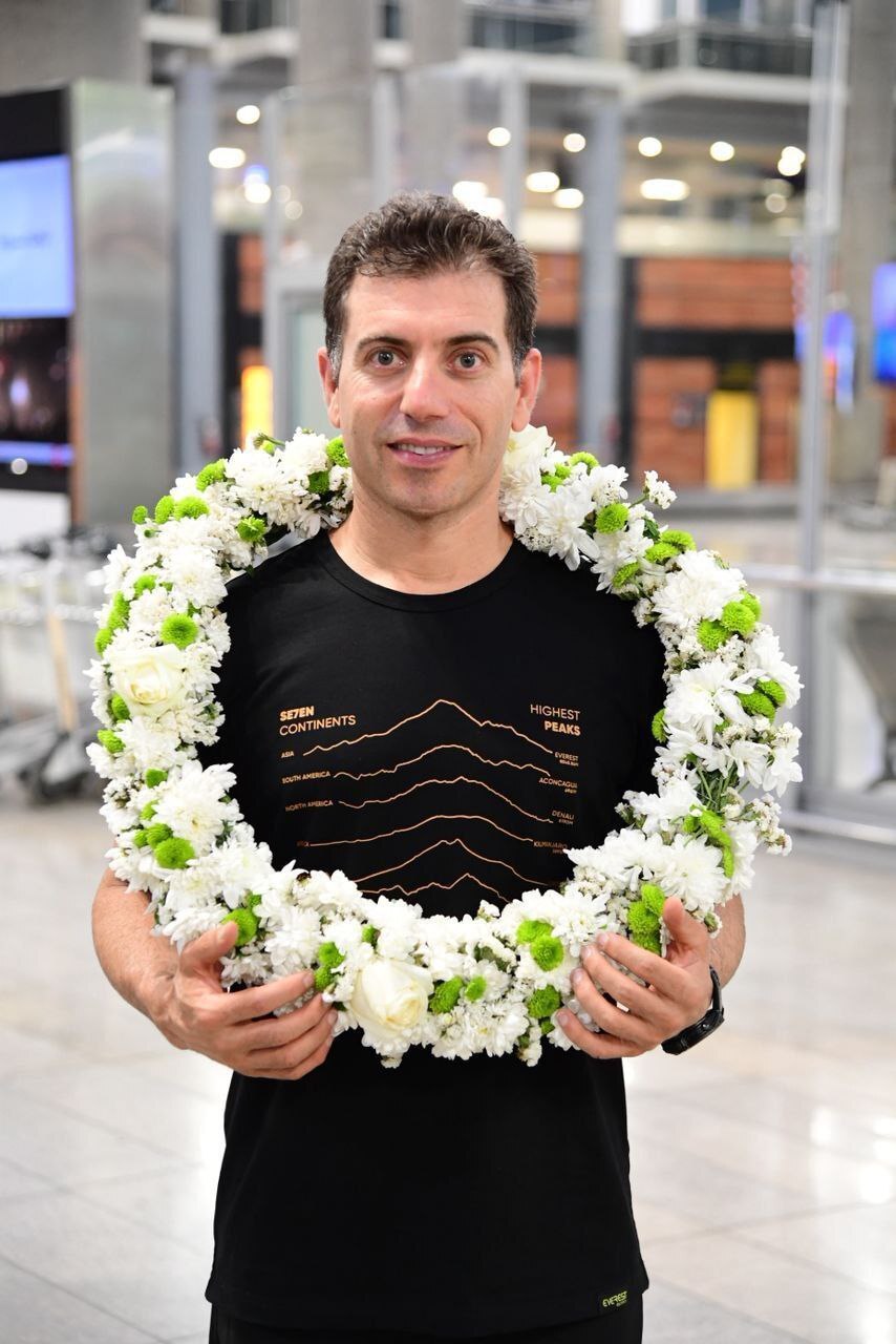 صعود کوهنورد ایرانی به قله‌های ماناسلو و دائولاگیری