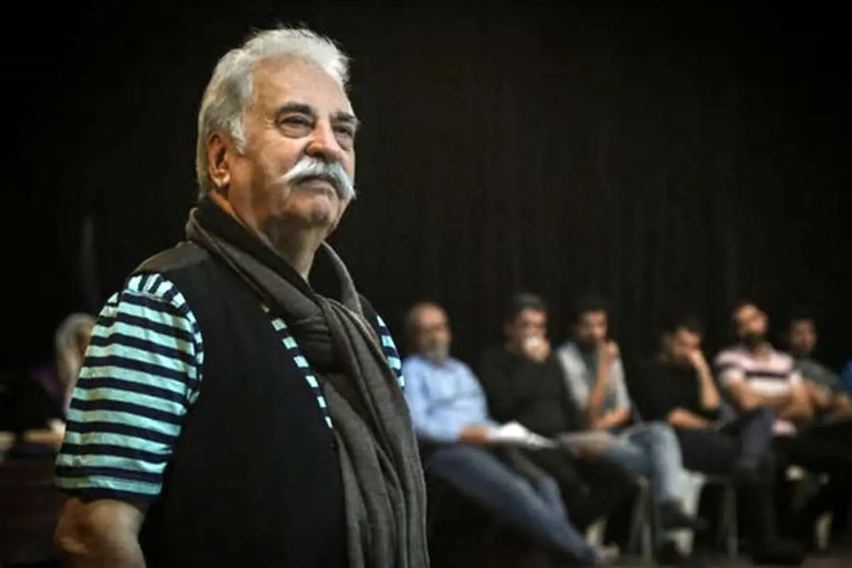 حضور هنرمندان در مجلس یادبود مرزبان