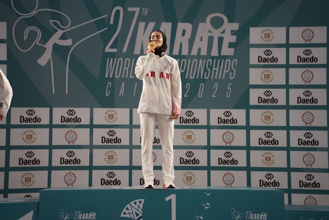 مدال تاریخی آتوسا گلشادنژاد