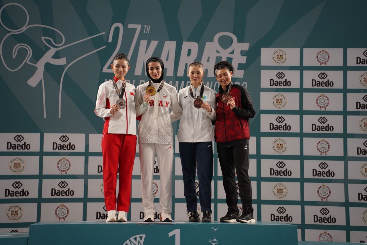 مدال تاریخی آتوسا گلشادنژاد