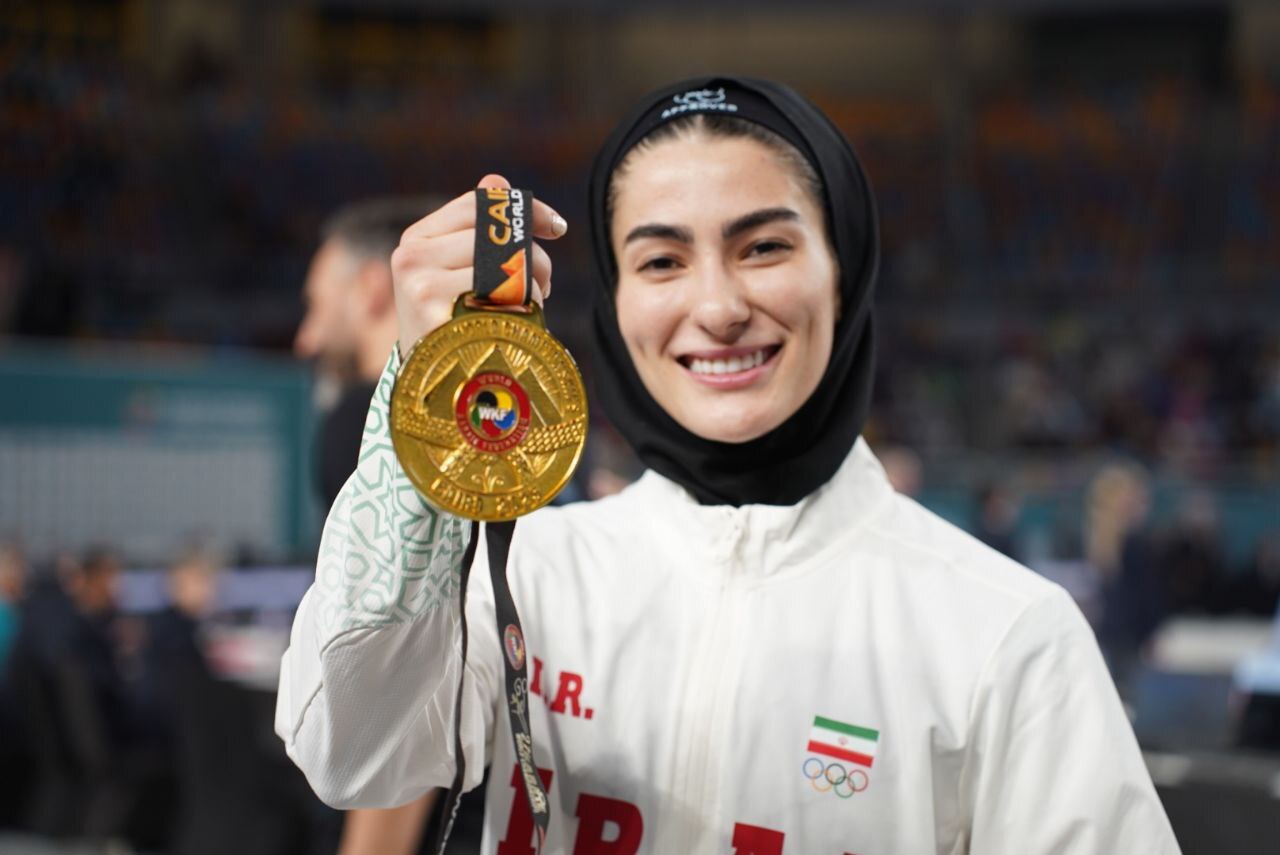 مدال تاریخی آتوسا گلشادنژاد